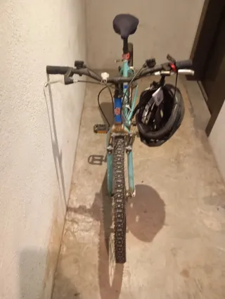 Bicicleta Montaña BTT Azul