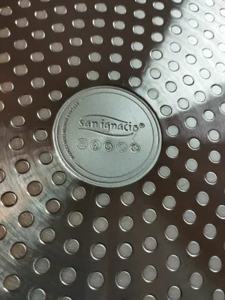 Sartén Grill San Ignacio cuadrada verde oliva