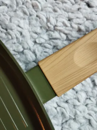 Sartén Grill San Ignacio cuadrada verde oliva