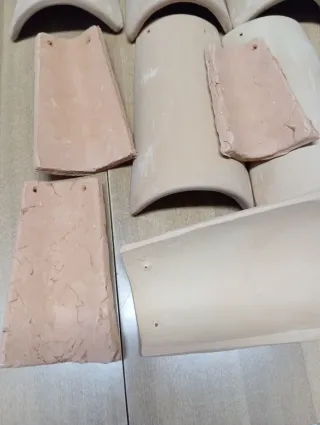 Tegole in terracotta per decoupage