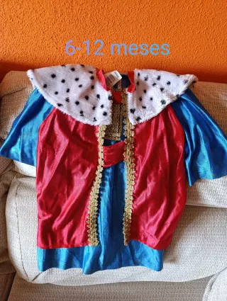 Disfraz Rey Mago 6-12 meses