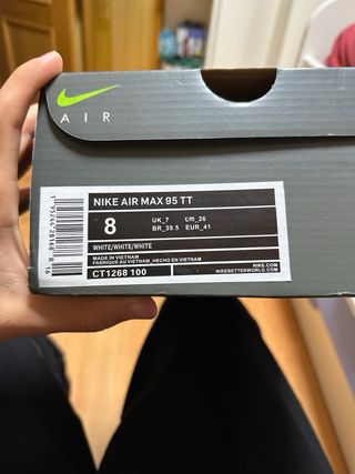 Nike Air Max 95 Blancas