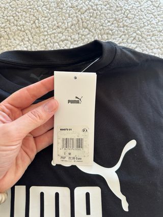 Camiseta Puma Negra