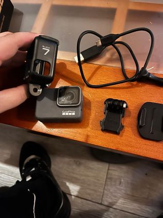 Cámara GoPro Hero 7 Silver Negra
