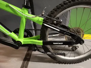 Bicicleta Infantil WRC Verde