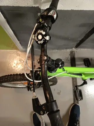 Bicicleta Infantil WRC Verde