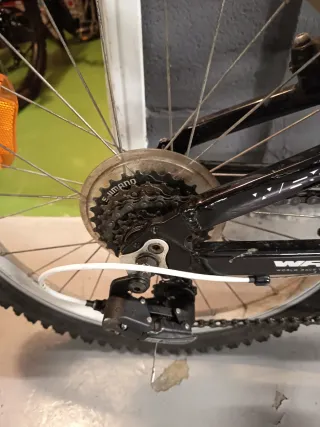 Bicicleta Infantil WRC Verde