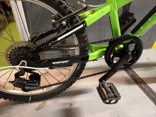 Bicicleta Infantil WRC Verde