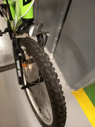 Bicicleta Infantil WRC Verde