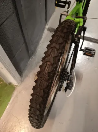 Bicicleta Infantil WRC Verde