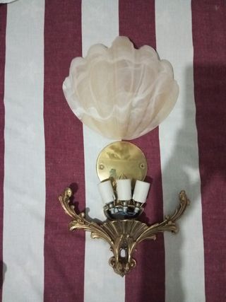 Aplique de pared concha