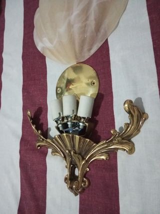 Aplique de pared concha