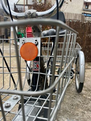 Triciclo Monty Negro con Cestas