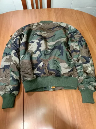 Chaqueta Alpha Industries Talla S Camuflaje