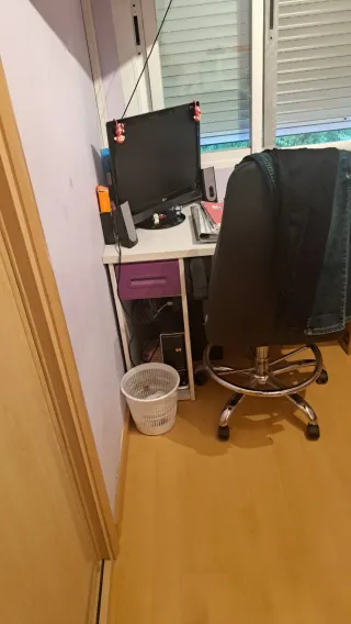 Habitación juvenil cama nido compacta  con cajones