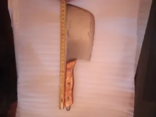 Antiguo machete / cuchillo de carnicero cocina