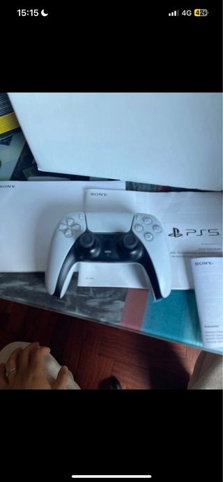 Ps5 Digital Edition con caja y mando