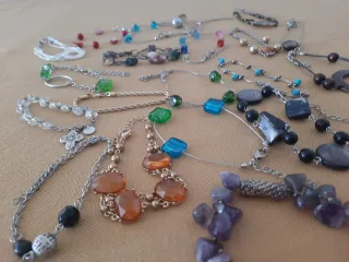 Lote de 21 pulseras vintage fantasía