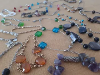 Lote de 21 pulseras vintage fantasía