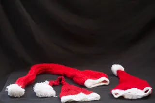 Berretti di lana fatti a mano per neonati/bambini