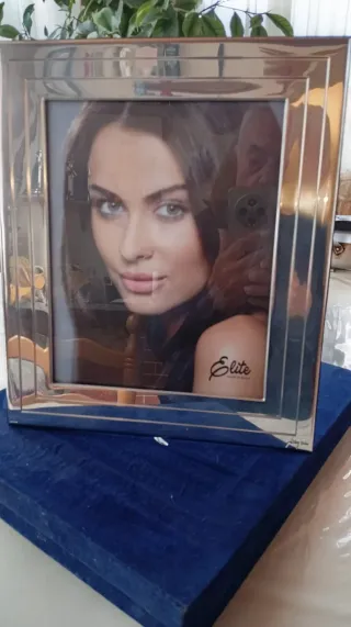 Cornice foto Elite legno e metallo