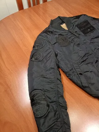 Chaqueta Alpha Industries Talla S Negra