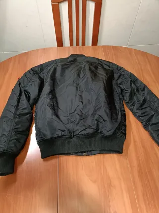 Chaqueta Alpha Industries Talla S Negra