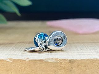 Charm Bola del Mundo Viaje - Plata