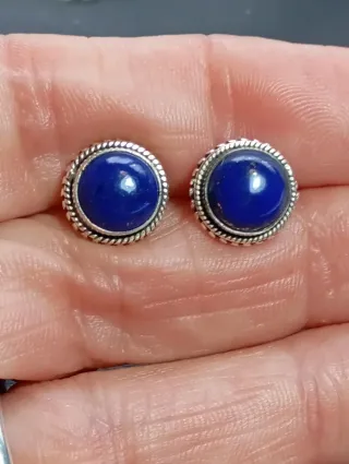 Pendientes Plata Ley Lápizlazuli