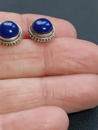 Pendientes Plata Ley Lápizlazuli