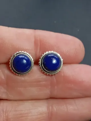 Pendientes Plata Ley Lápizlazuli