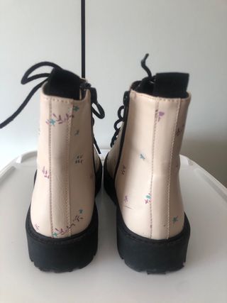 Botines Zara Beige Talla 35