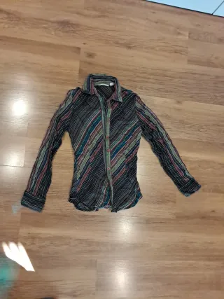 Camisa Mango Rayas Talla S