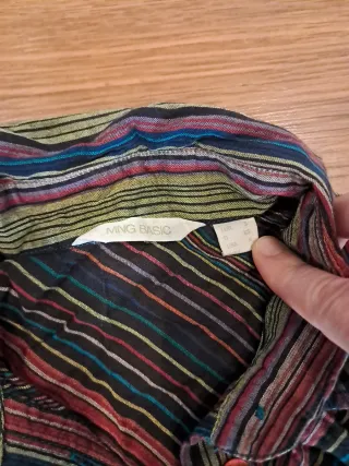 Camisa Mango Rayas Talla S