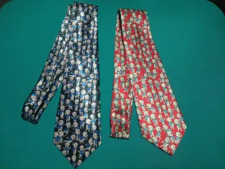 2 Corbata Vintage Looney Tunes perfecto estado