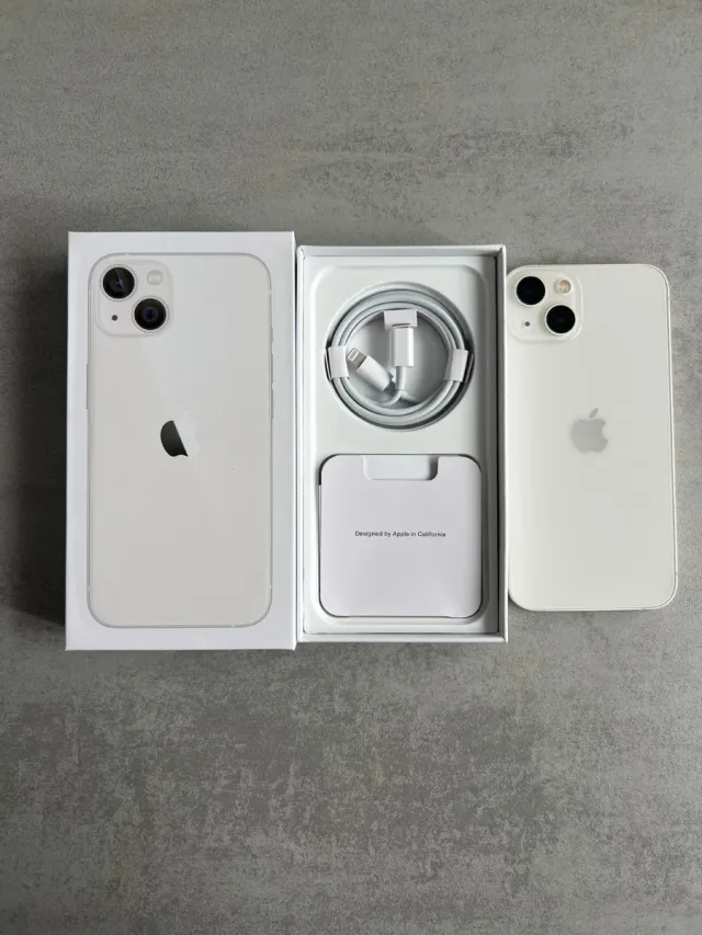 iPhone 13 bianco 128gb