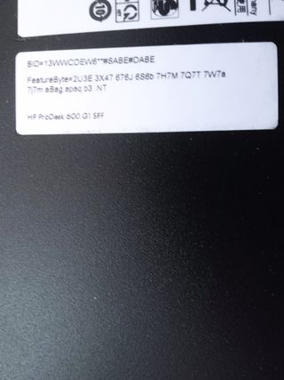 OFERTA. HP ProDesk 600 G1 SFF Torre Sobremesa