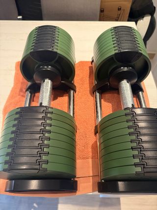 Manubri Aggiustabili Verdi (Coppia)