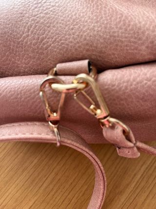 Mochila bolso bordada flores