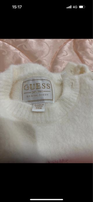 Vestito neonata Guess con copripannolino
