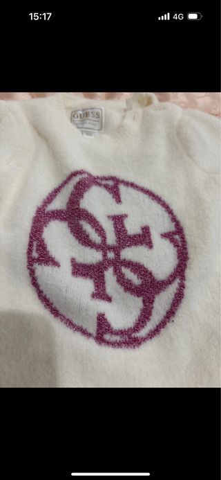 Vestito neonata Guess con copripannolino