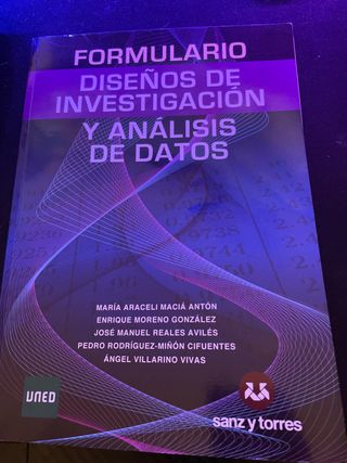 Formulario de Diseños de investigación y anális...