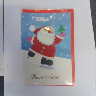 Set 10 biglietti Buon Natale