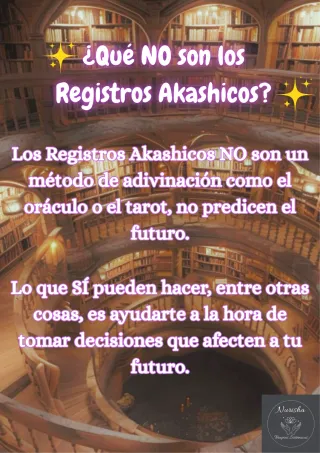 Lectura de Registros Akáshicos