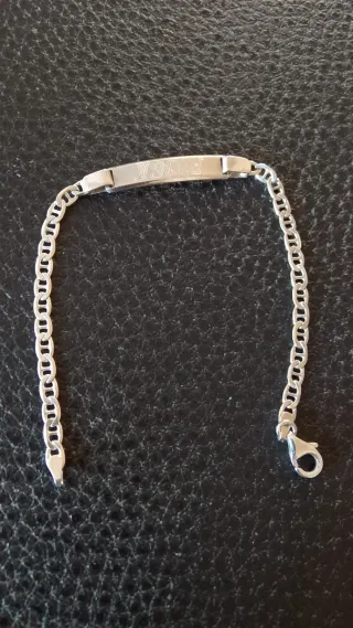 Pulsera esclava plata