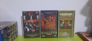 Lote 3 Películas VHS Akira Kurosawa
