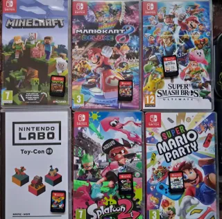 Nintendo Switch V1 + 14 Giochi + Accessori