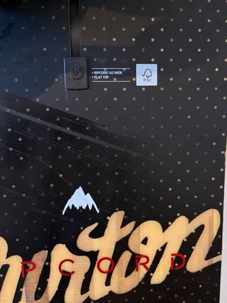 Tabla Snowboard Burton Negra