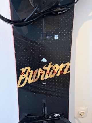 Tabla Snowboard Burton Negra