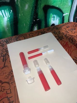 Set 5 Pennarelli Marker Ricaricabili Rossi